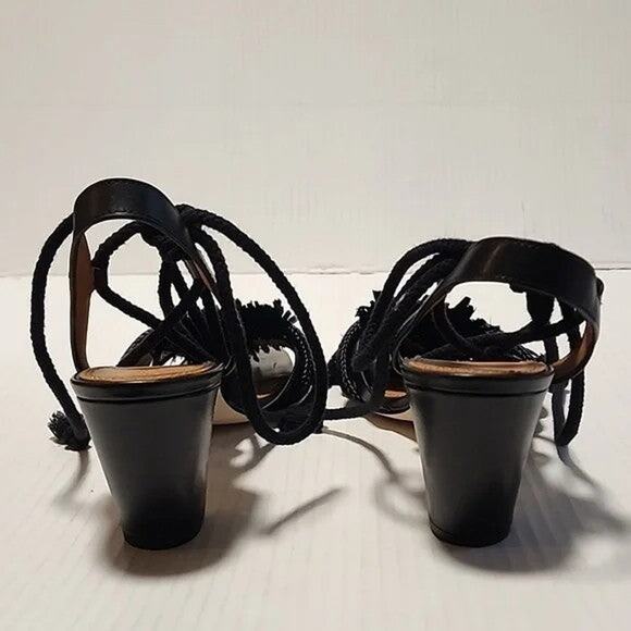 Tory Burch Rope Block Heel Sandals - 9.5 - Picture 5 of 8